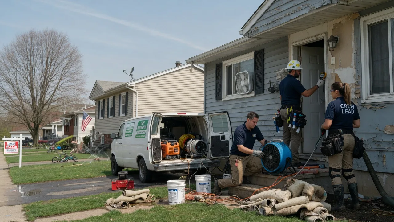 Flood Cleanup in Pittsville, WI near me